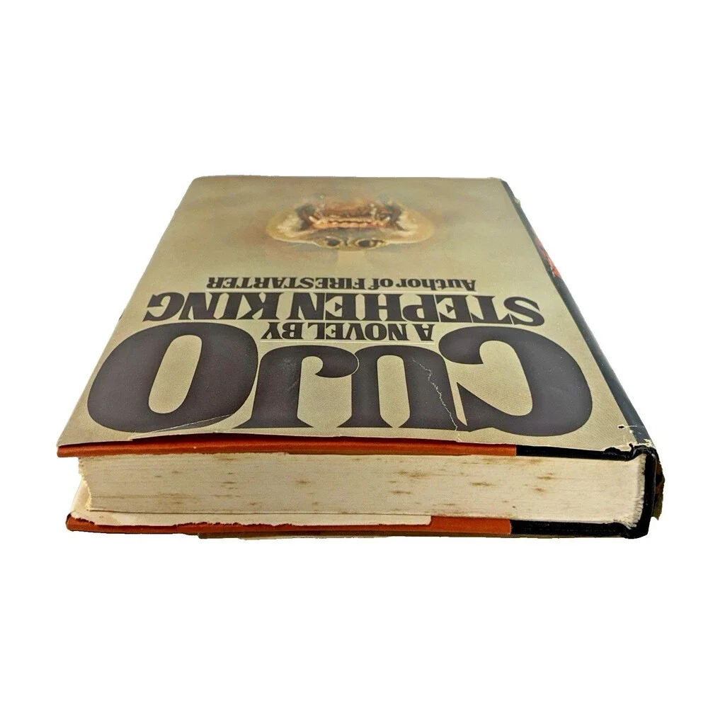 Cujo by Stephen King Vintage 1981 Viking Press First Edition Hardback Book
